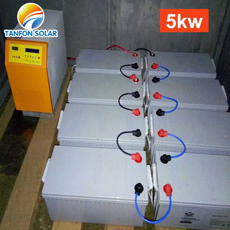 5kw solar inverter battery system
