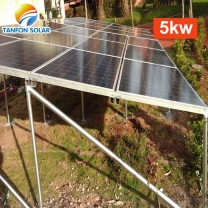 On and off grid solar system 5 kw with battery storage