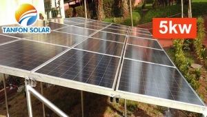 On and off grid solar system 5 kw with battery storage