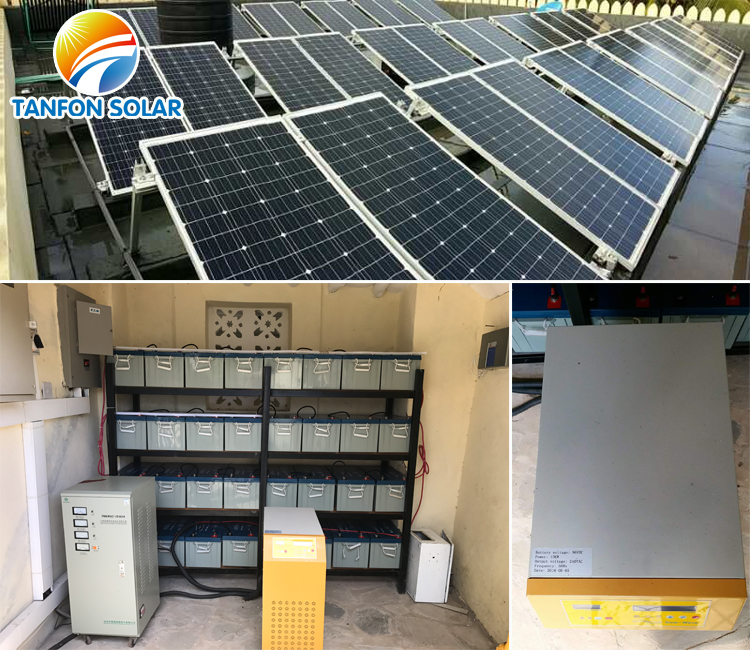 10 kw solar power system for resort use in Kenya