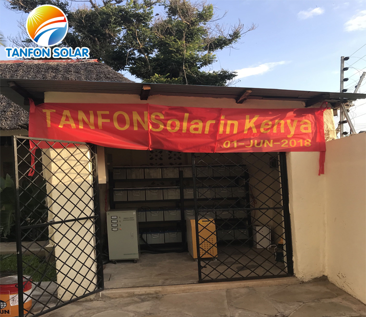 10kw solar energy system  Tanfon best service in Kenya