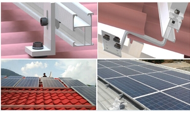 solar panel system rack