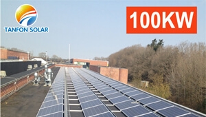 photovoltaic solar system 100kw grid tie solar power grid system