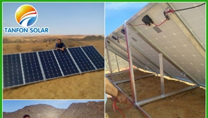 Tanfon 3kw off grid solar system home used in Dubai