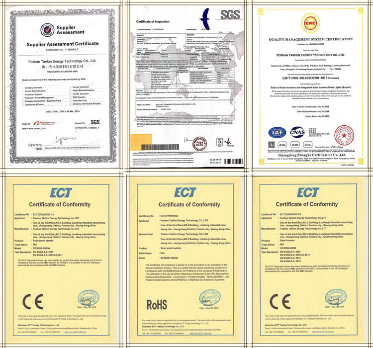 dc to 3 phase converter certification