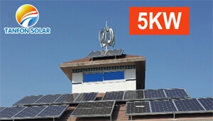 solar power 5000w generator 3phase photovoltaic solar panels system