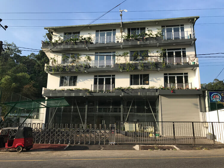 office building used solar system