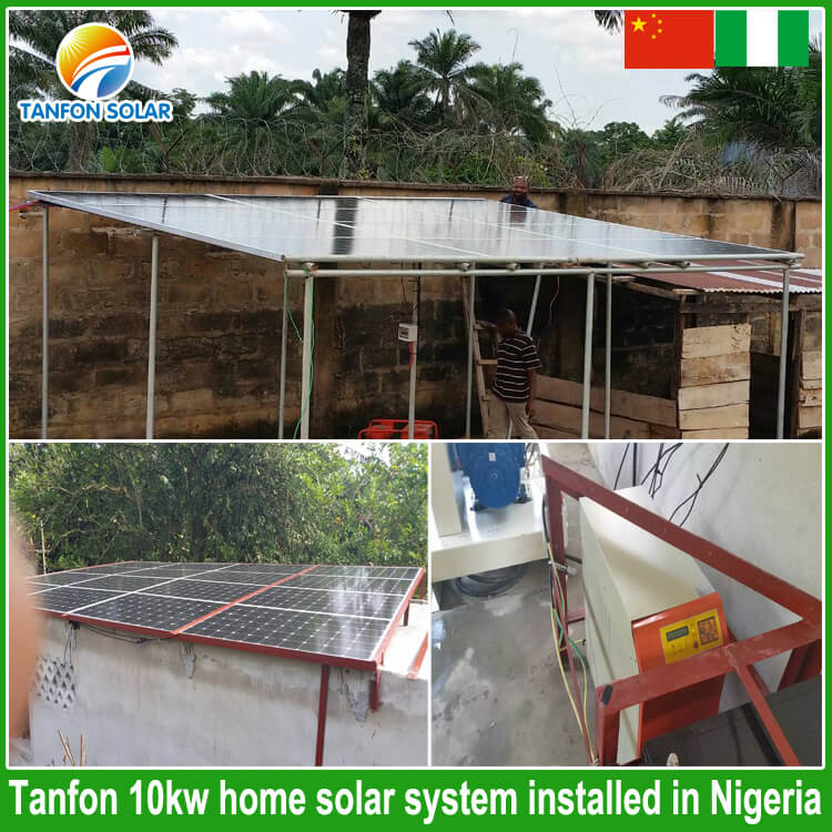 10kw solar home power system in Nigeria