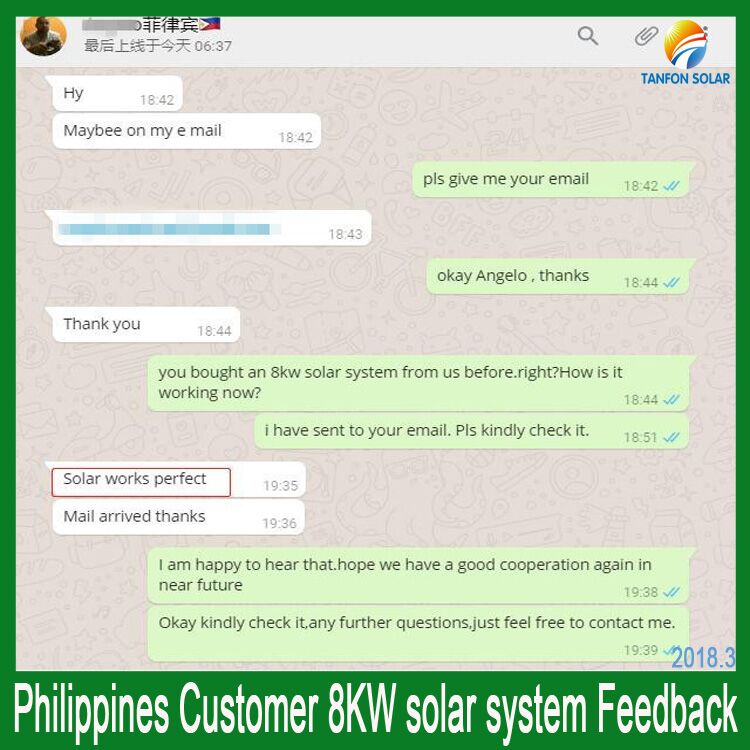 8kw solar power system