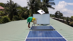 How is 8kw inverter solar power system working in Philippines?