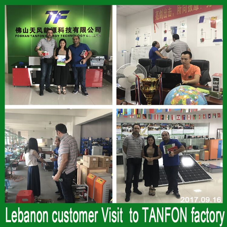 customer visit inverter factory