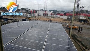 Tanfon 15kw off grid solar system in Nigeria