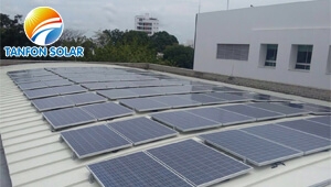 Tanfon 50kw on grid solar system in Colombia