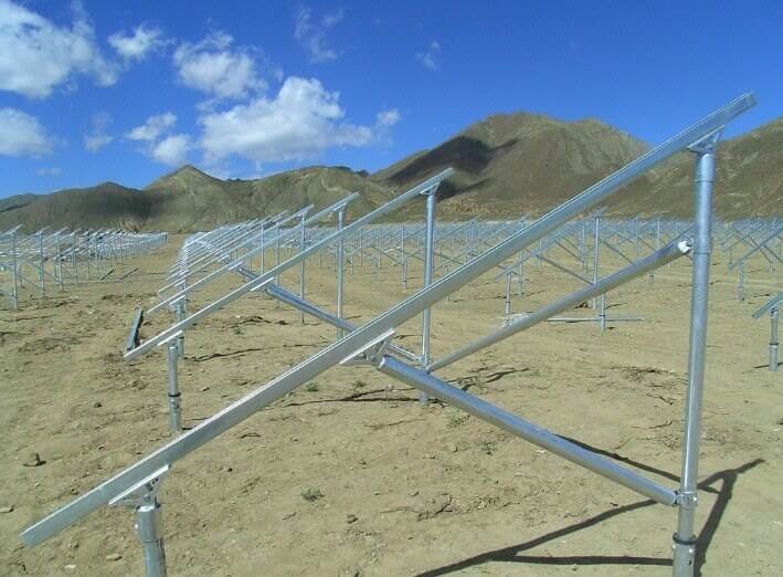 solar panel mounting