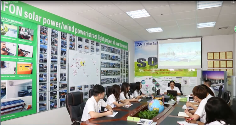 China Solar solar energy company Manufacturer team