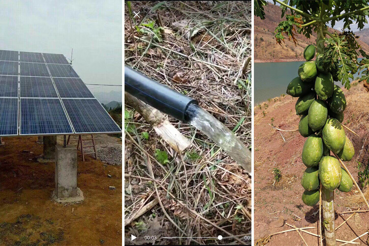 irrigation solar pump system