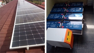 5KW Off Grid Solar Power System for office use