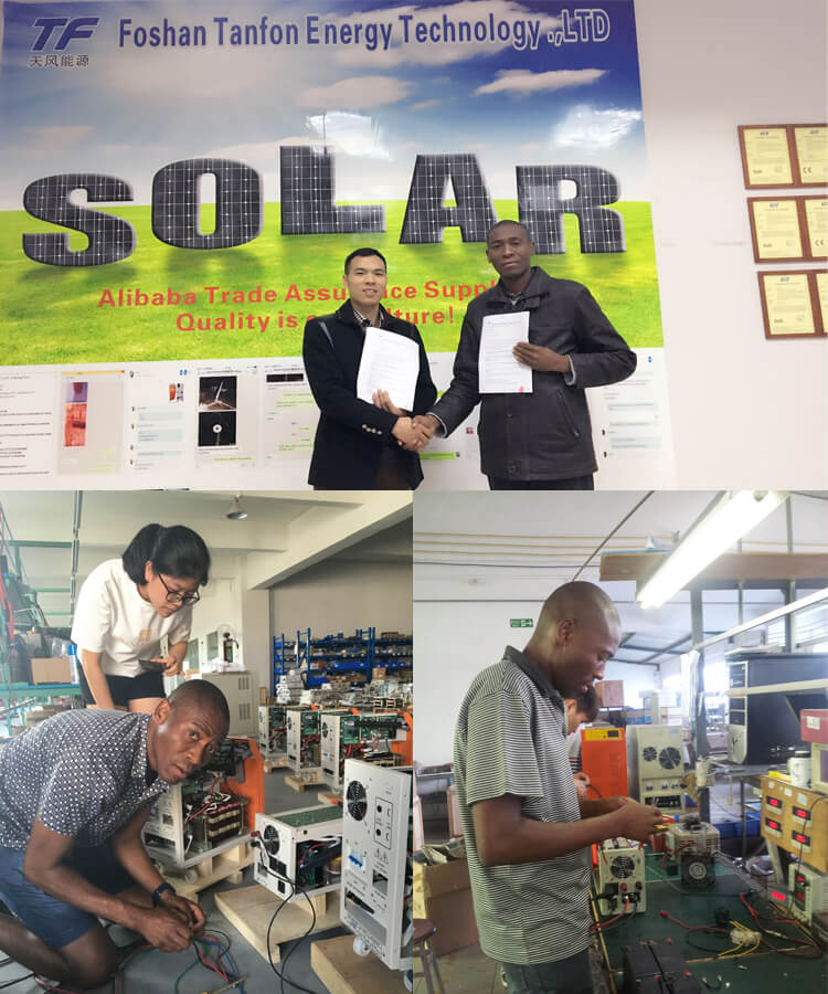 Solar energy system factory