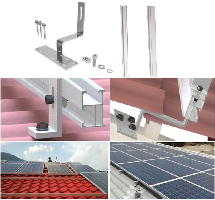 solar pv panels roof rack
