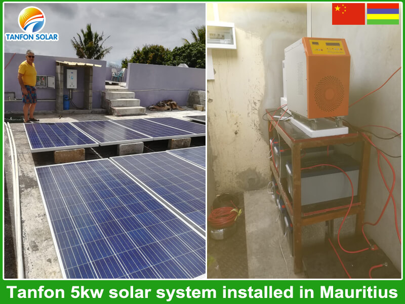 5kw residential solar energy for home