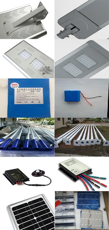 solar led light system