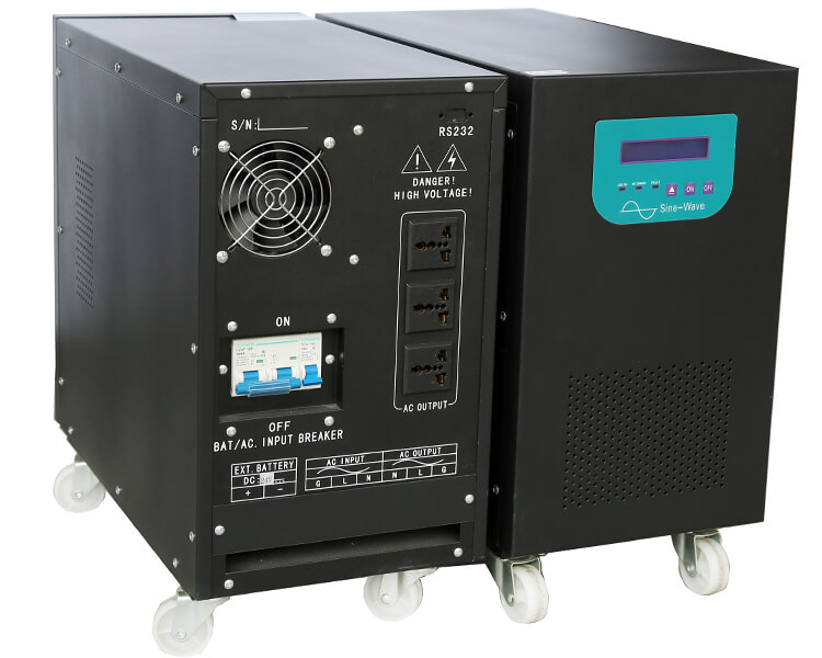 double phase inverter dual voltage output inverter