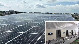 50kw on grid solar power system for factory air pump in Thailand