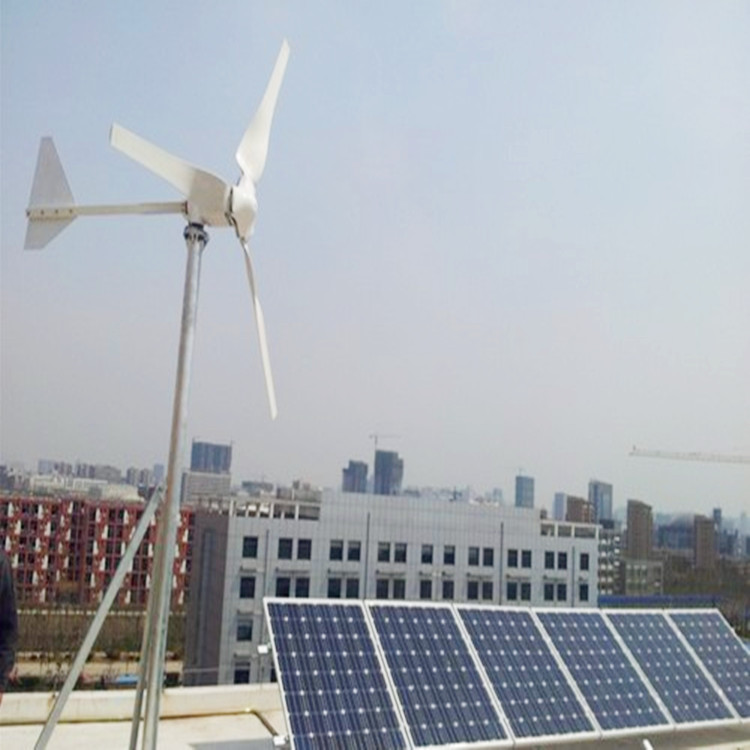 Wind and solar hybrid system