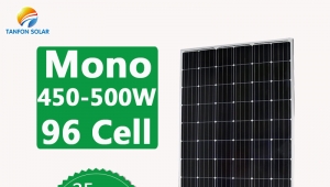 450W 480W 500W mono 96 cell high efficiency solar panels