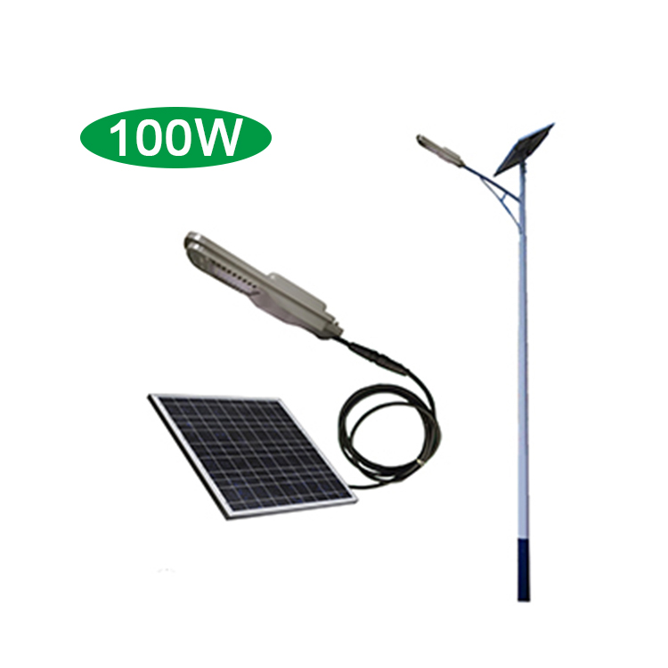 100w solar street light