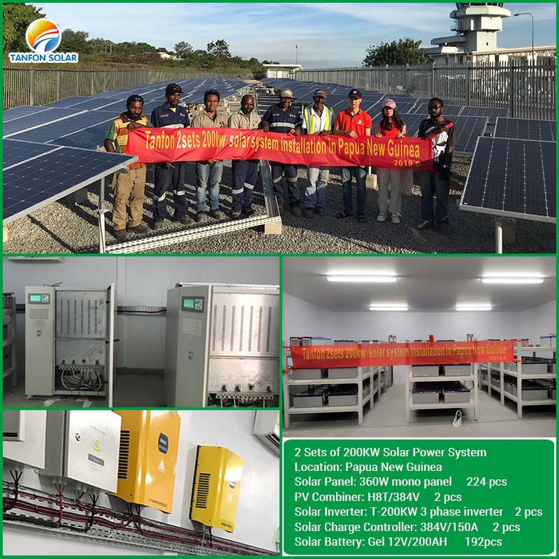 Off Grid 300 KW Solar Plant