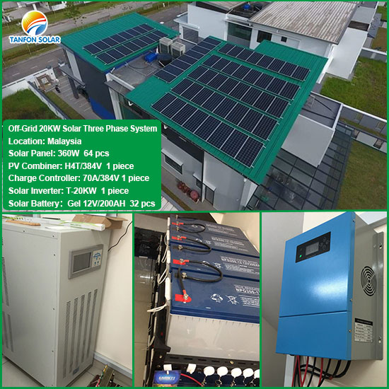 20kw solar system with batteries