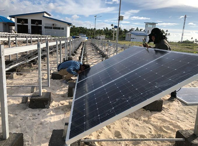 Tanfon solar power station case