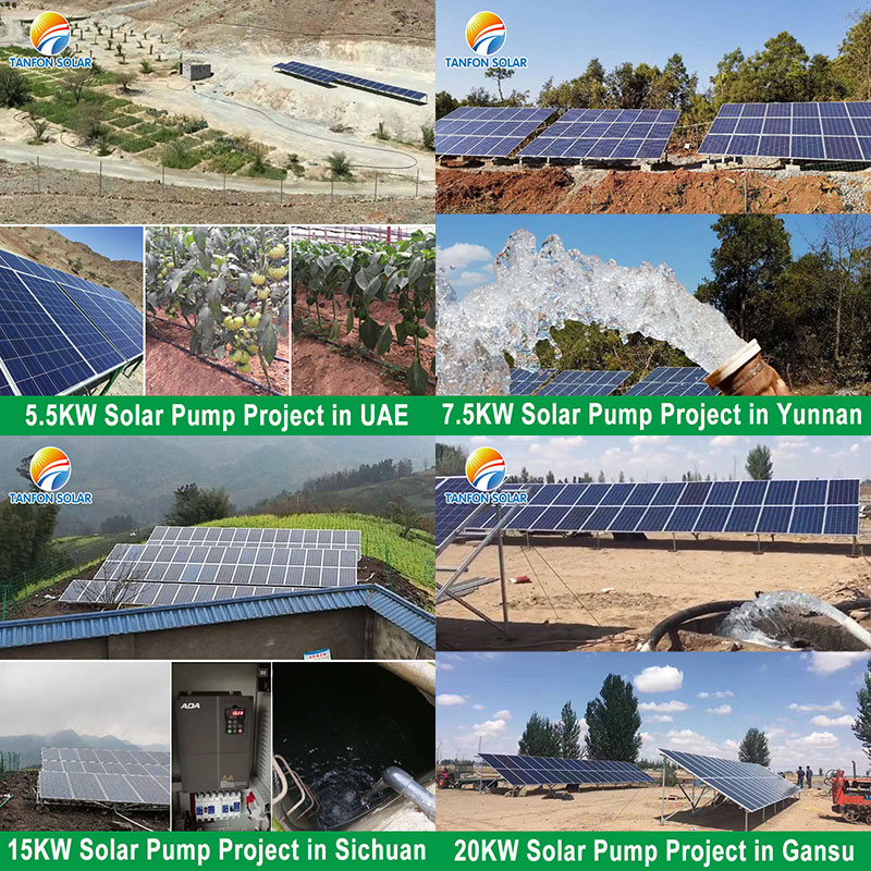 solar submersible water pump project