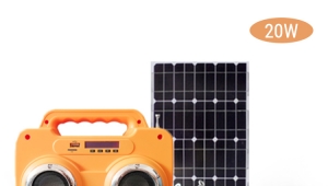 20W 5V portable mini solar panel kit for home