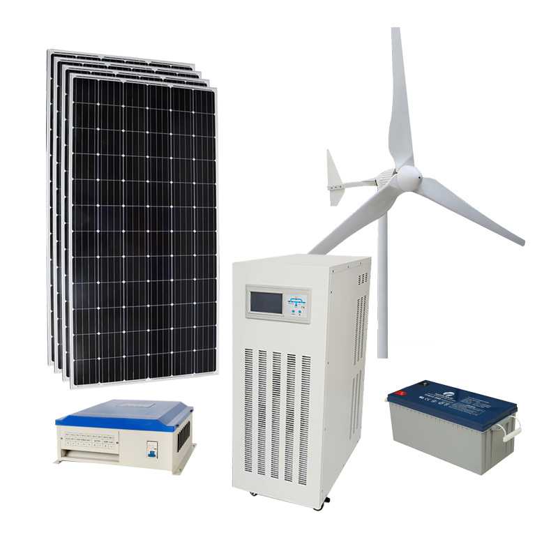 solar wind hybrid system