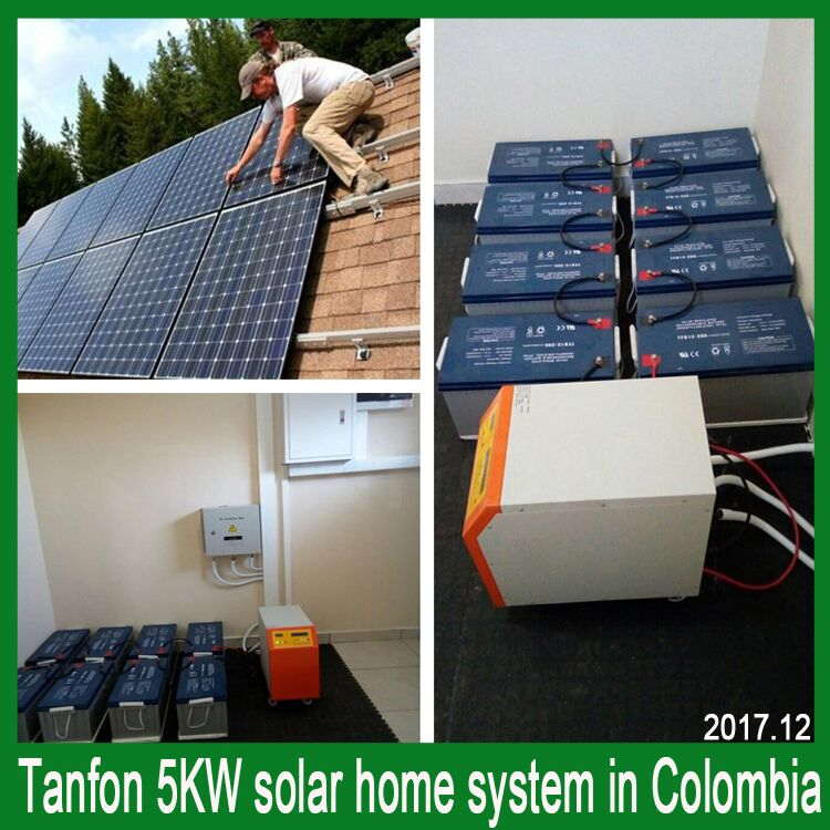 5kw solar home system in colombia