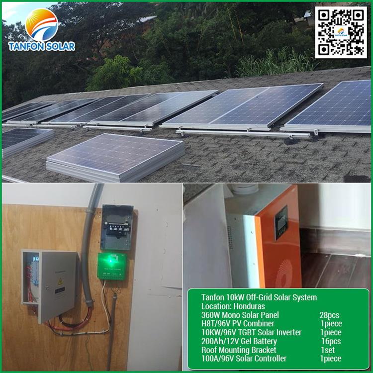 Honduras 10kw solar home system