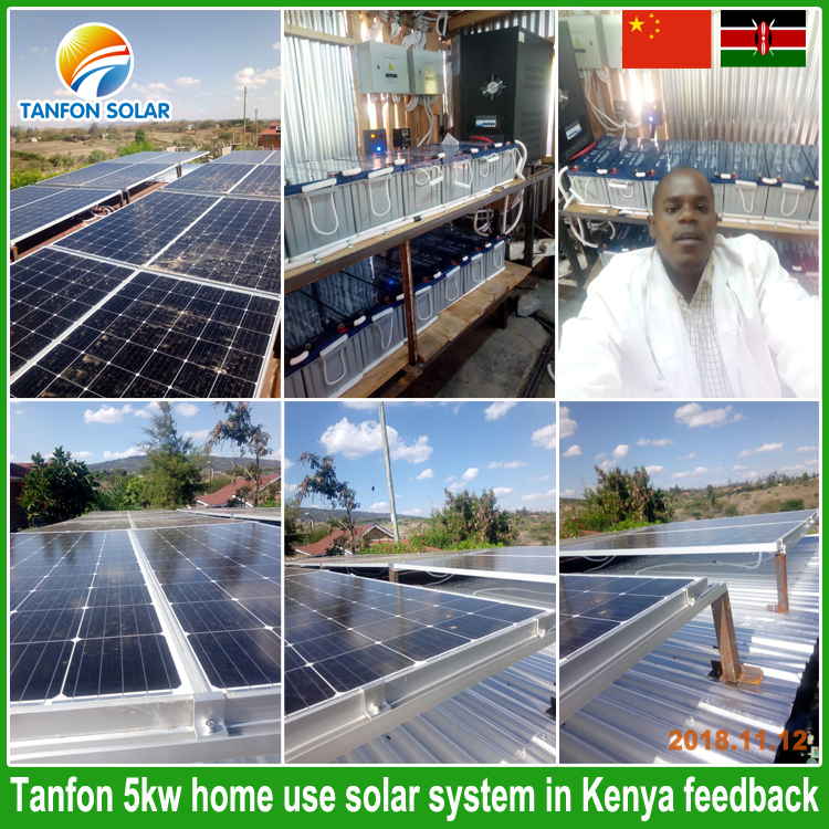 kenya 5kw off grid solar energy