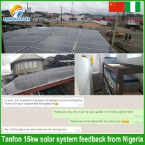 Solar generator factory 10kw off grid solar system in ghana