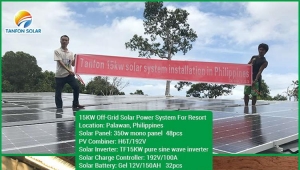 solar panel system 10000VA energy system capable of power the house