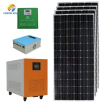 Complete off grid 5000 watt solar generator system