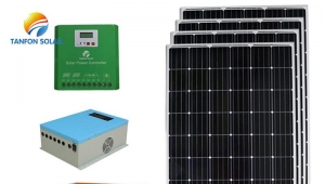 Complete off grid 5000 watt solar generator system