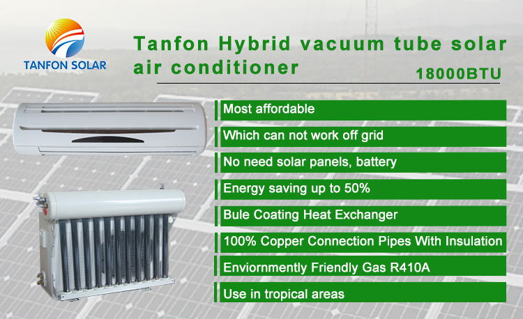 18000BTU solar AC