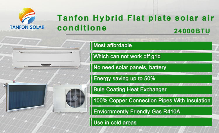 24000BTU solar air con