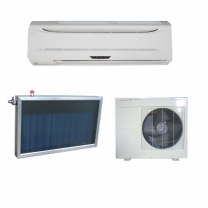 18000BTU solar powered air conditioner flat plate and Vacuum tube