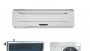 18000BTU solar powered air conditioner flat plate and Vacuum tube