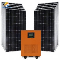 Solar Power System 5000W  off grid system in Angola