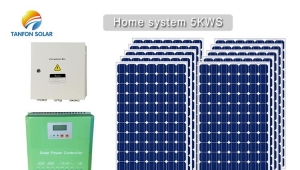 Solar Power System manufacturer 5kw solar system for Anguilla home