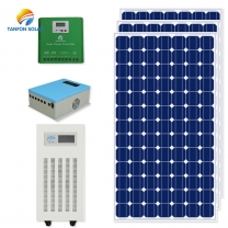 Off grid solar panel generator 10kw backup system Iceland